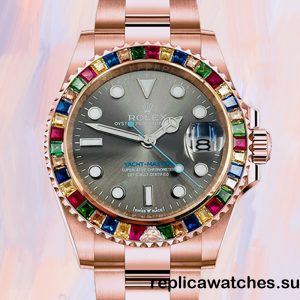 Rolex Yacht-Master Men's 116695 40mm Rose Gold-tone Automatic